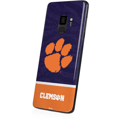 Clemson University Paw Logo Galaxy S9 Skin